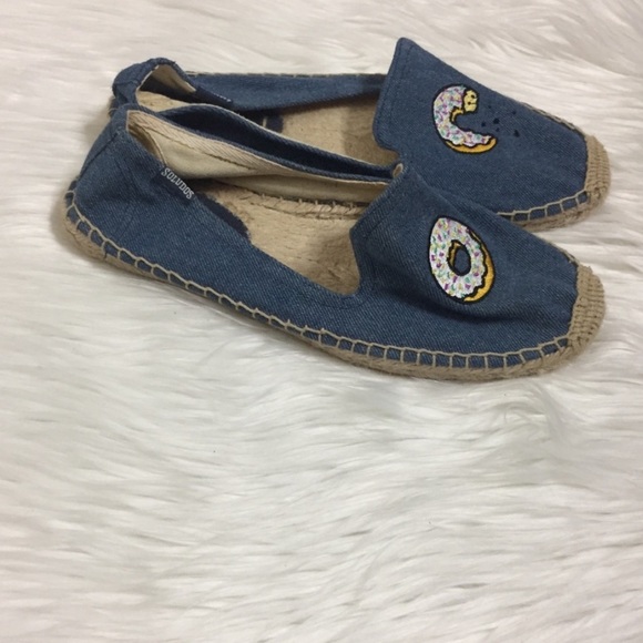 Soludos x Jason Polan Donut Smoking Espadrilles 7 - Picture 5 of 8